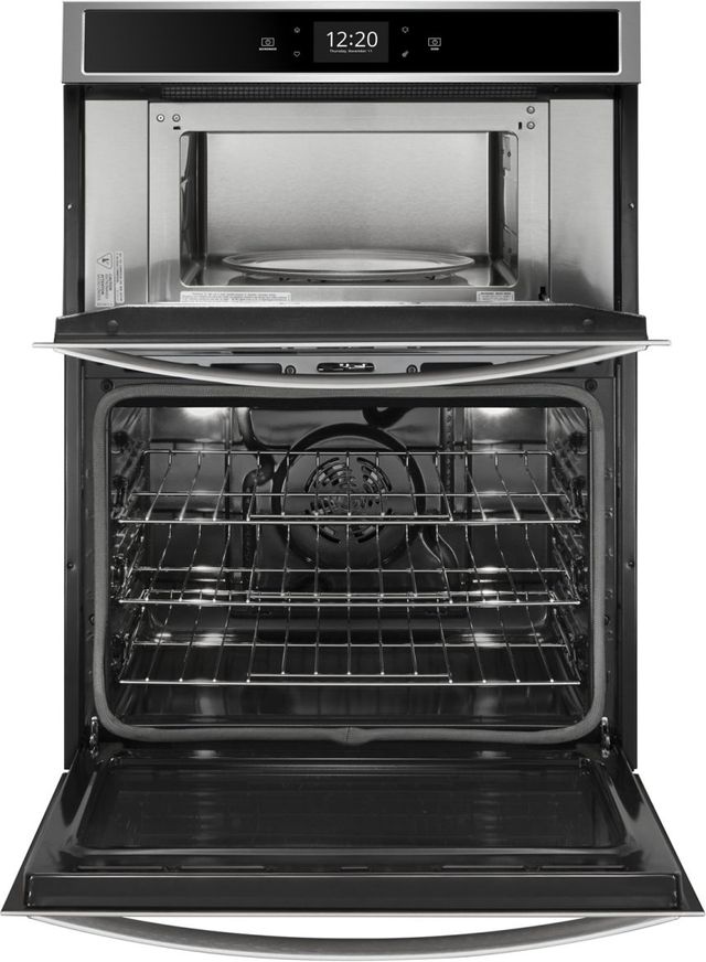 Whirlpool® 30" Stainless Steel Smart Combination Wall Oven-3
