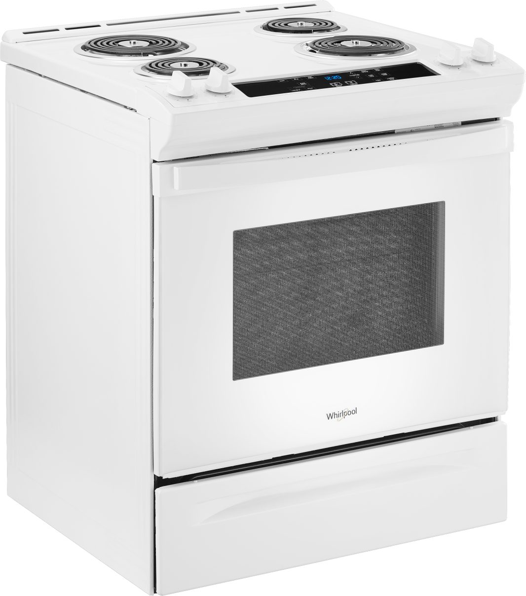 Whirlpool® 30" White Freestanding Electric Range | Albert Lee | Seattle ...