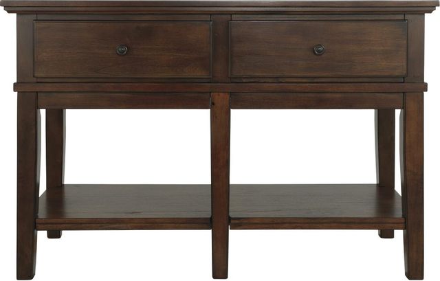 Signature Design by Ashley® Gately Medium Brown Console Sofa Table 1