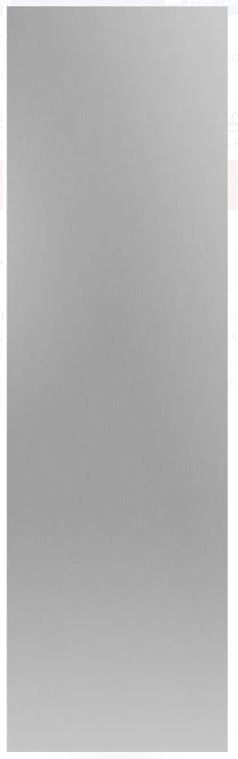 Thermador® Freedom Collection 23.75" Stainless Steel Handleless Door Panel 0