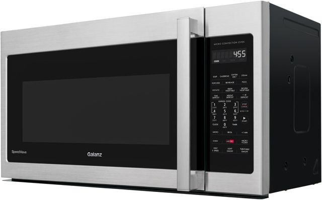 Galanz SpeedWave 1.7 Cu. Ft. Stainless Steel Over The Range Microwave 2