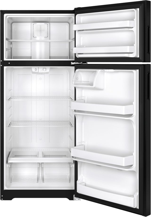Hotpoint® 17.53 Cu. Ft. Black Top Freezer Refrigerator 2