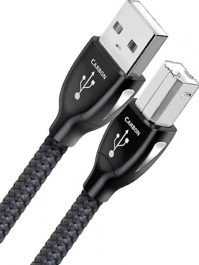 AudioQuest® Carbon 5.0M USB A to B Cable 0