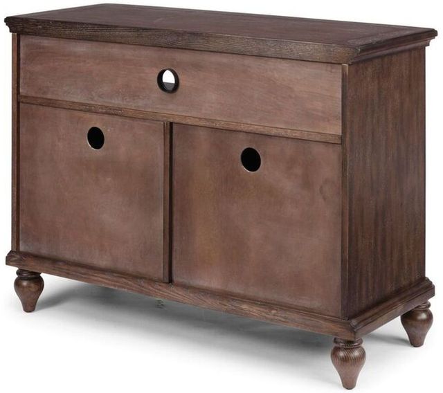 homestyles® Marie Distressed Oak Entertainment Stand 2