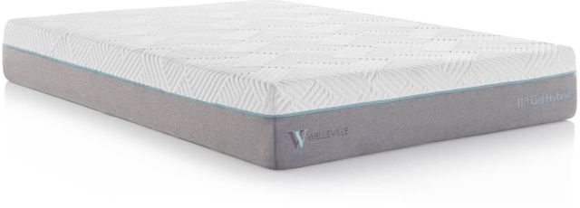 Malouf® Wellsville Double Jacquard Twin XL 11" Inch Mattress Replacement Covers 1
