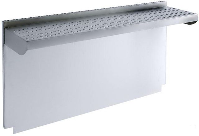 Wolf® 36" Stainless Steel Dual Fuel Range Riser with Shelf-0