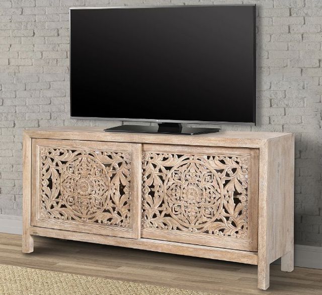 Parker House® Crossings Eden Toasted Tumbleweed Media Console 6