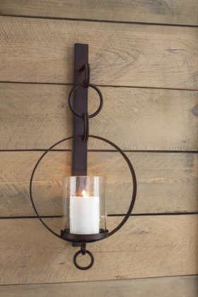 Signature Design by Ashley® Ogaleesha Brown Wall Sconce-1