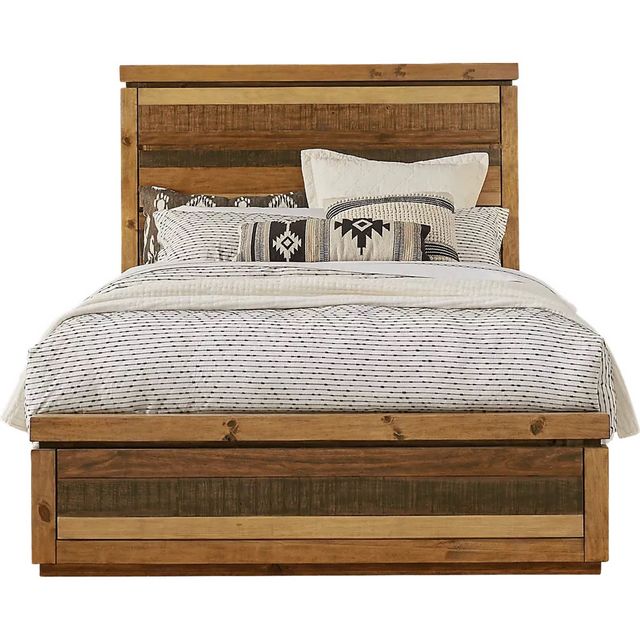 Westover Hills Brown King Bed, Dresser and Mirror-1