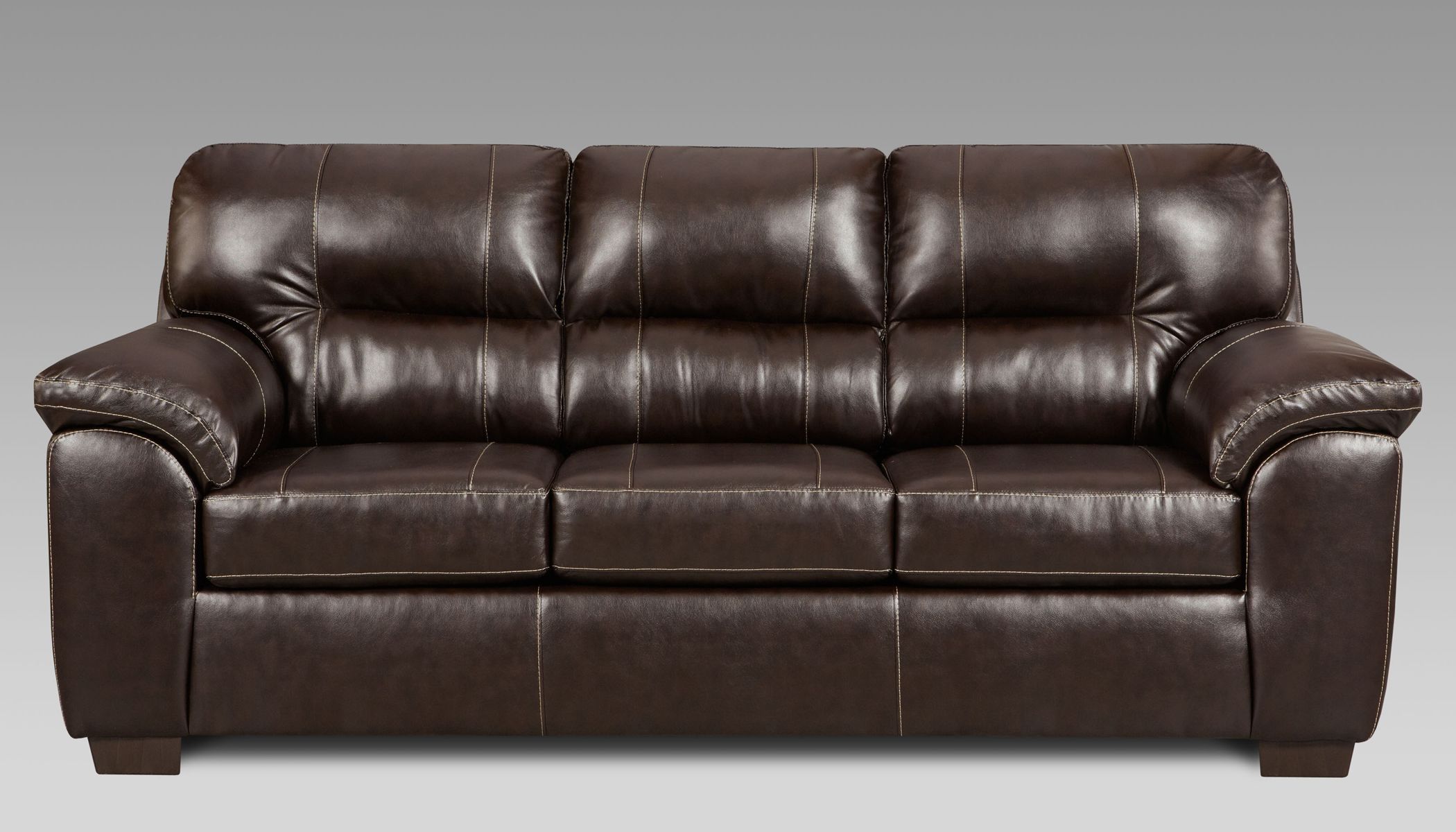 Affordable Furniture Austin Chocolate Sofa Miskelly Furniture