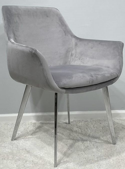 Jofran Inc. Stella 2-Piece Gray Chair Set