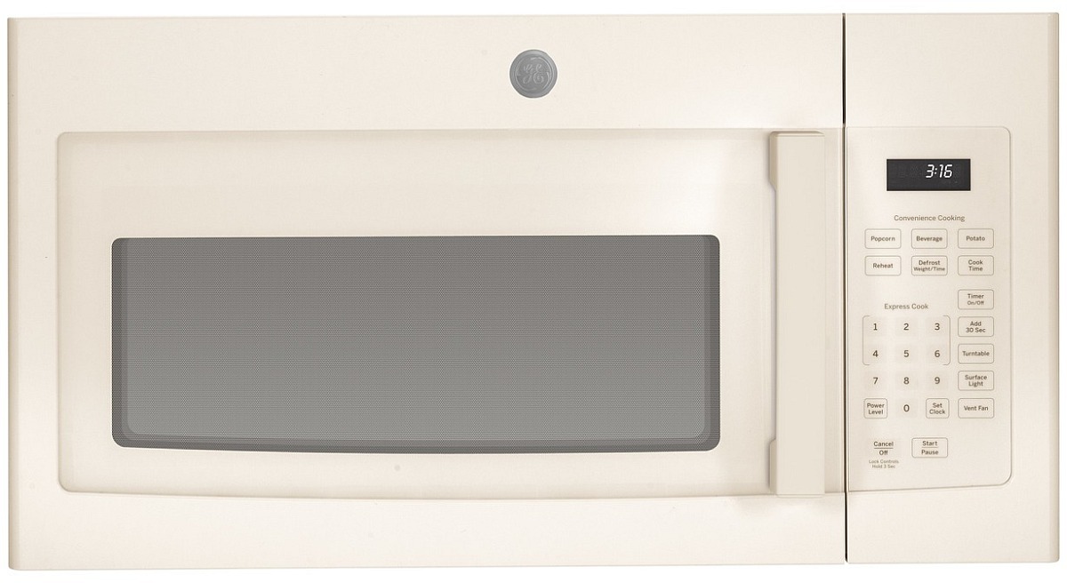 GE® 1.6 Cu. Ft. Bisque Over The Range Microwave