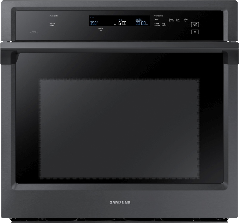 Samsung 30" Fingerprint Resistant Black Stainless Steel Electric Built In Single Wall Oven