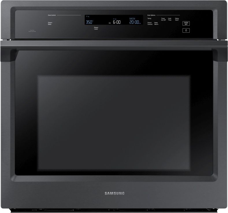 Samsung 30" Fingerprint Resistant Black Stainless Steel Electric Built In Single Wall Oven