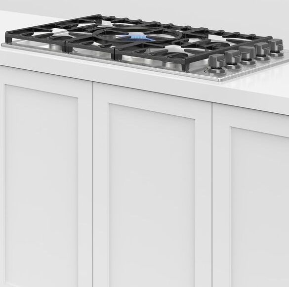 Fisher & Paykel Series 9 36" Stainless Steel Professional Natural Gas Cooktop 2