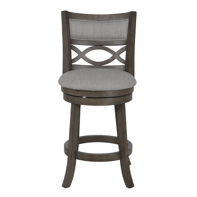 New Classic Furniture Manchester Antique Grey 24" Counter Stool-1