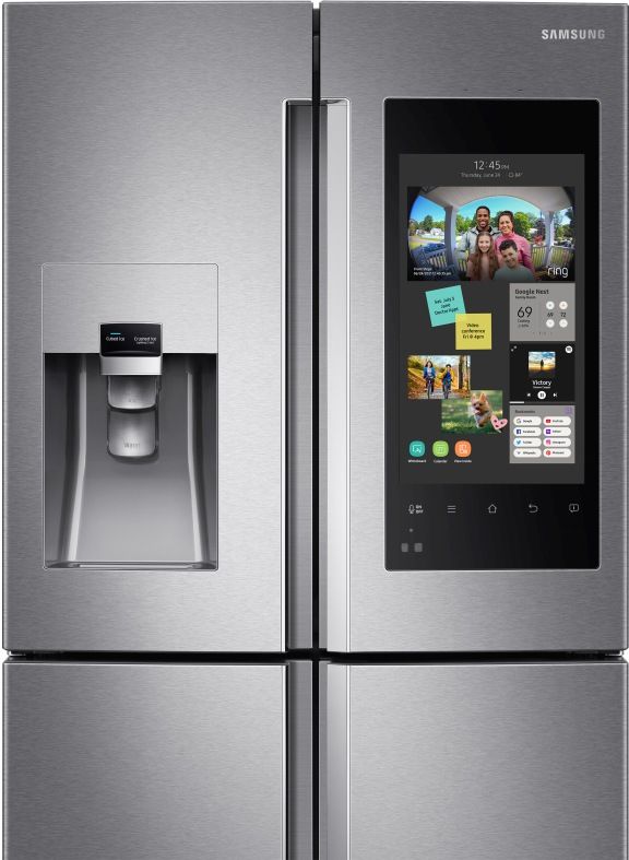 Samsung 22 Cu. Ft. Counter Depth 4-Door Flex™ Refrigerator-Fingerprint Resistant Stainless Steel 10
