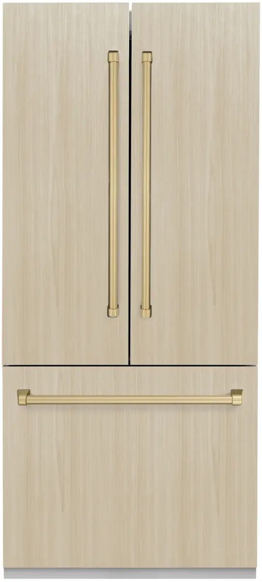 ZLINE Autograph Edition 36 in. 19.6 Cu. Ft. Panel Ready Built In 
