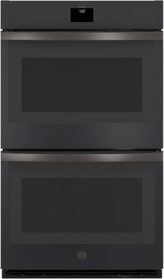 GE® 30" Black Slate Electric Built In Double Oven