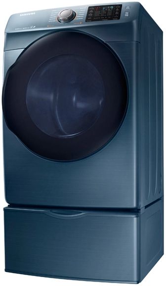 Samsung 7.5 Cu. Ft. Azure Front Load Electric Dryer 2