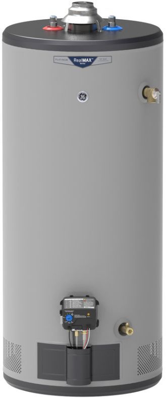 GE RealMAX® Platinum 40 Gallon Short Liquid Propane Atmospheric Water Heater