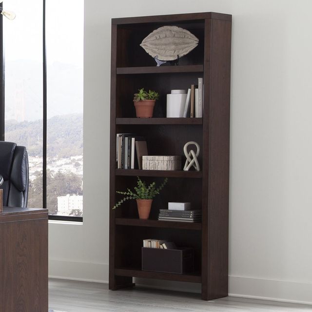 Parker House® Elevation Warm Elm Bookcase-2