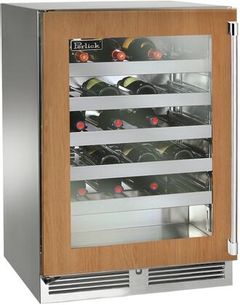 Perlick® Signature Series 5.2 Cu. Ft. Panel Ready Frame Single Zone Outdoor Wine Cooler -HP24WO-4-4L