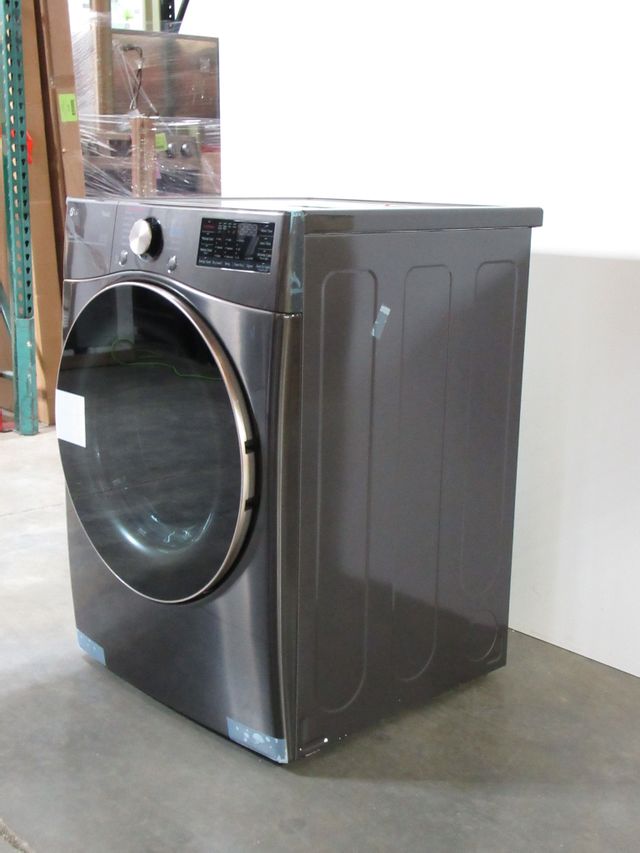 FLOOR MODEL LG 7.4 Cu. Ft. Black Steel Front Load Electric Dryer-1