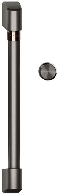 Café™ Brushed Stainless Steel Over the Range Knob and Handle Kit 0