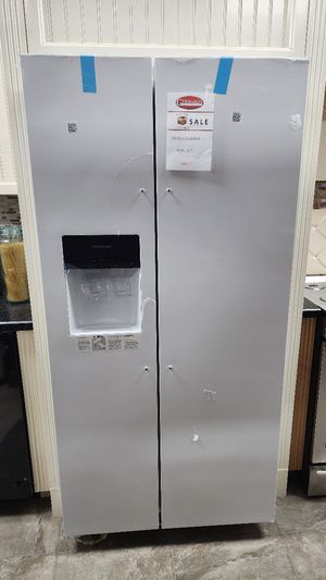 Frigidaire® 22.2 Cu. Ft. White Standard Depth Side-by-Side Refrigerator
