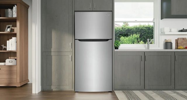Frigidaire Gallery® 20.1 Cu. Ft. Smudge-Proof® Stainless Steel Top Freezer Refrigerator 12