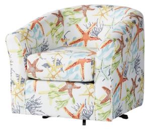 Hughes Furniture 89 Savannah Sunshine Swivel Chair