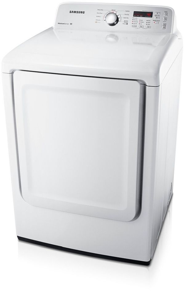 Samsung 7.2 Cu. Ft. White Front Load Electric Dryer 5