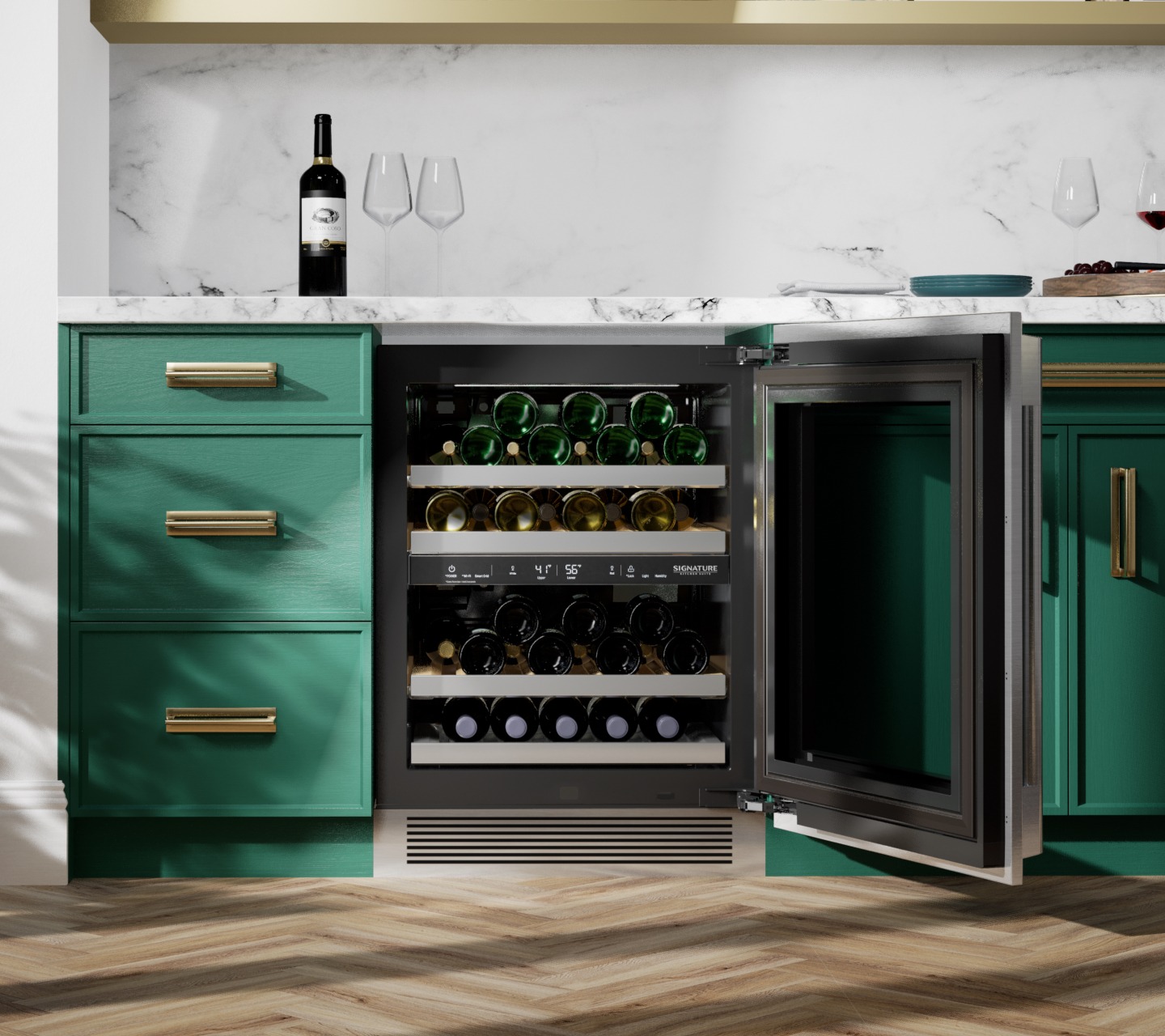 Signature Kitchen Suite 24 Panel Ready Wine Cooler Big Sandy   9d1af574 8772 4328 Ad50 F1373e6e1093 