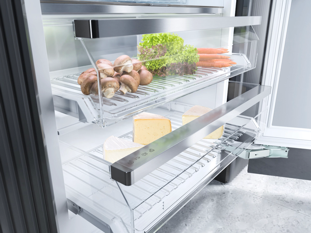 Miele MasterCool™ 19.6 Cu. Ft. Panel Ready Left Hand Built-In Bottom Freezer Refrigerator-3