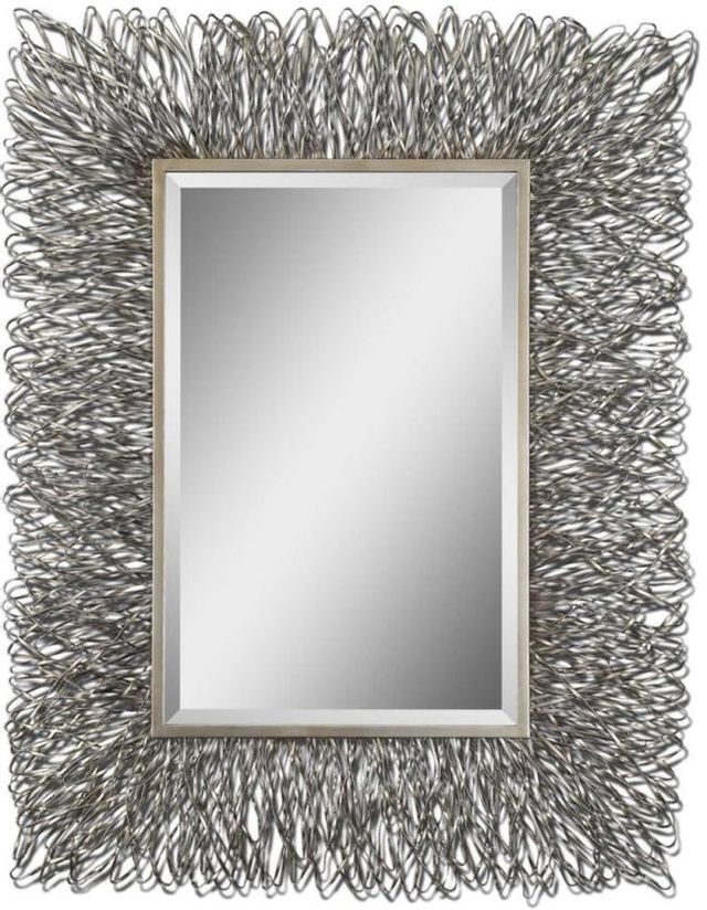 Uttermost® by Grace Feyock Corbis Silver Decorative Metal Mirror-0