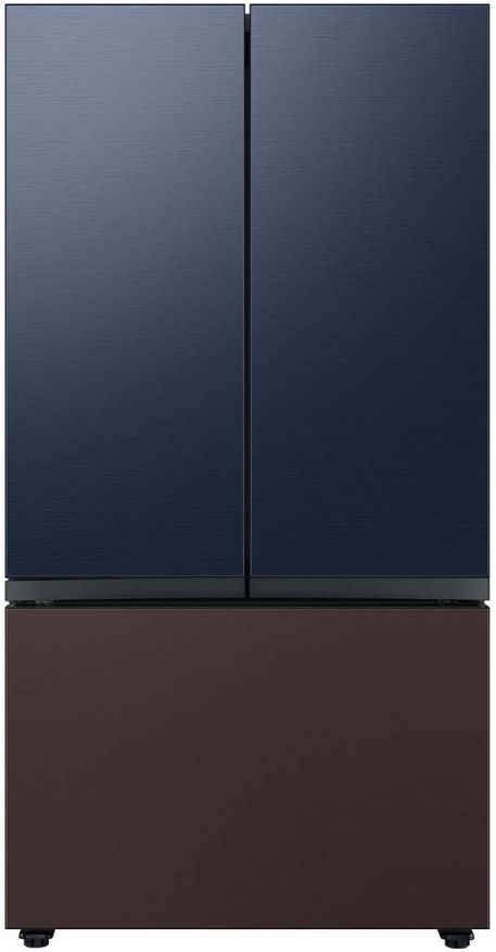 Samsung Bespoke 18" Navy Steel French Door Refrigerator Top Panel 10