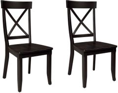 homestyles® Blair 2-Piece Black Chairs
