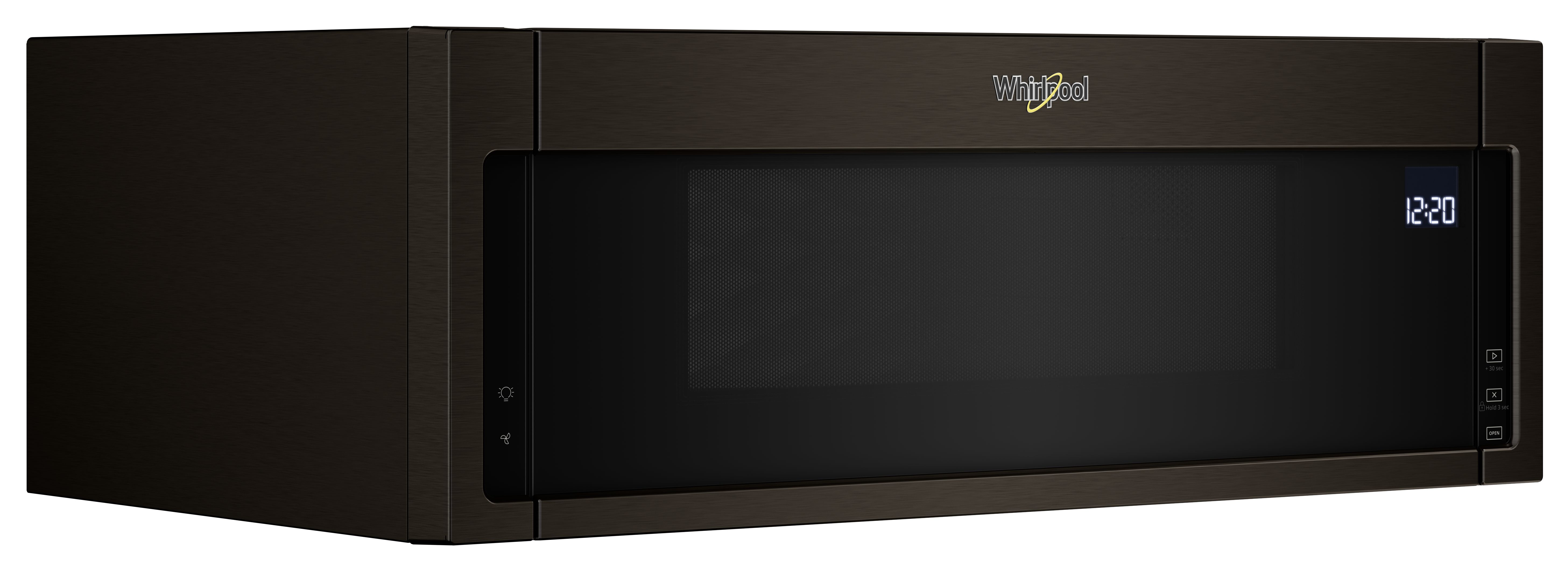 Whirlpool Cu Ft Black Stainless Over The Range Microwave Grand