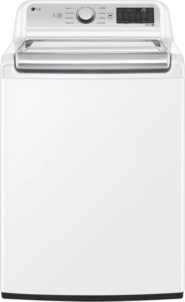 WT7400CW | DLE7400WE - LG Mega Capacity 5.5. cu. ft. Top Load Washer and 7.3 cu. ft. Electric EasyLoad Dryer-3
