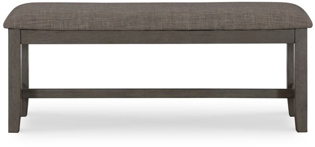 Home Furniture Outfitters Allston Park Gray Farmhouse Bench-2