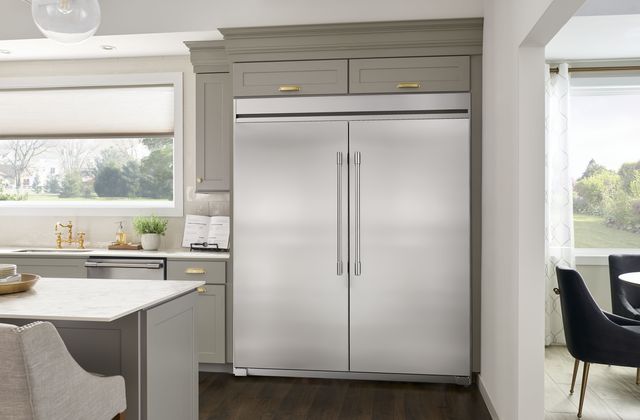Frigidaire Professional® 18.6 Cu. Ft. Stainless Steel Single Door All Freezer Column 12