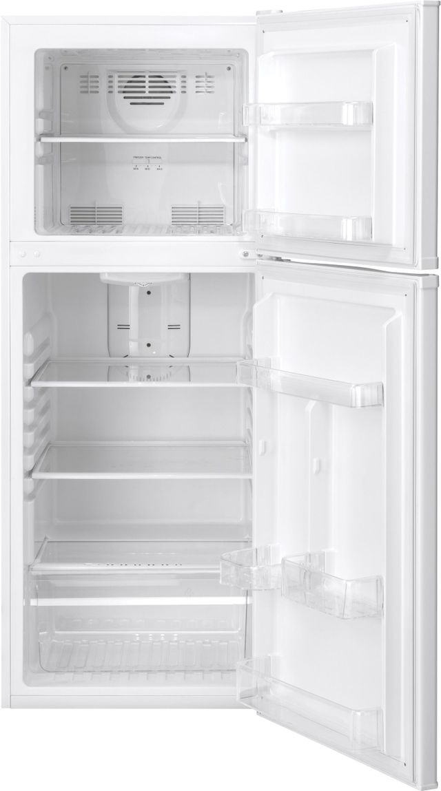 Haier 11.53 Cu. Ft. White Top Freezer Refrigerator 2