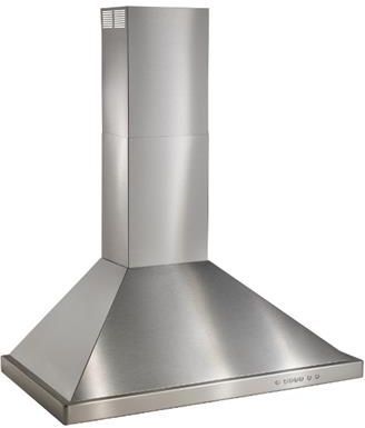 Best® Forte 36" Brushed Stainless Steel Wall Mount Chimney Hood