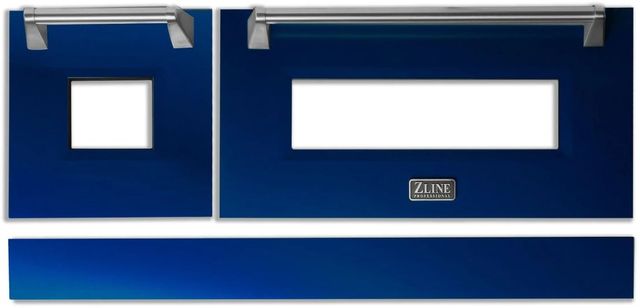 ZLINE 48" Blue Gloss Range Door 0