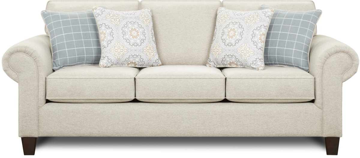 Fusion Furniture 3100 Bates Nickle Sofa