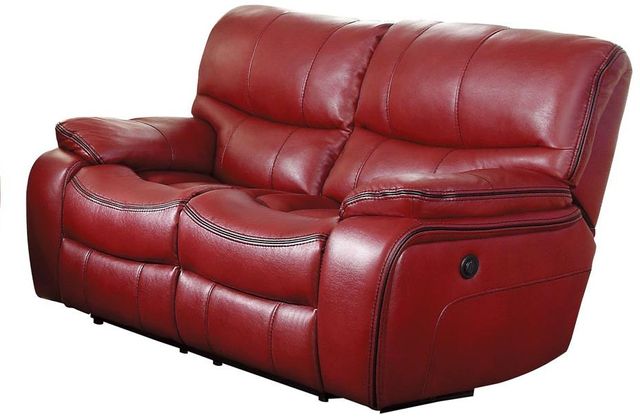 Homelegance® Pecos Red Power Double Reclining Loveseat