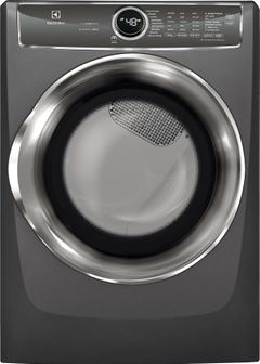 Electrolux Laundry 8.0 Cu. Ft. Titanium Front Load Electric Dryer-EFME627UTT