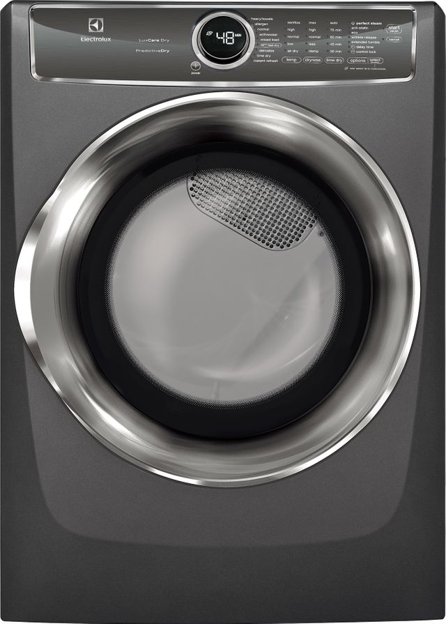 Electrolux 8.0 Cu. Ft. Titanium Front Load Electric Dryer-0