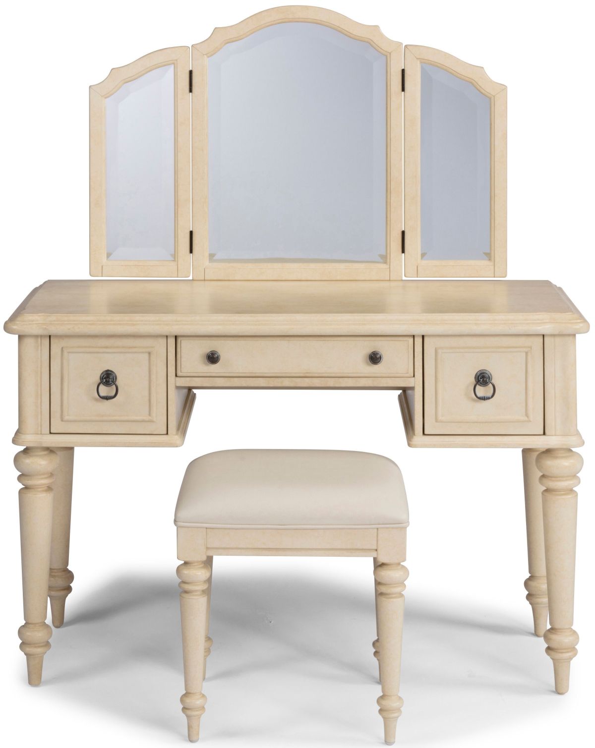 homestyles® Chambre Antiqued White Vanity